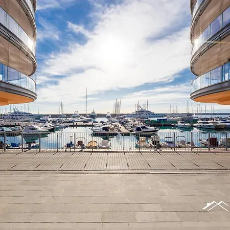 Waterfront Luxury Studio, Free Parking, Ac, Netflix & Wifi By Tilo Lux 제노바