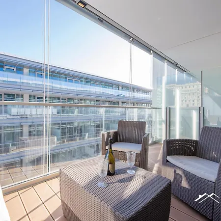 Apartmán Waterfront Luxury Studio, Free Parking, Ac, Netflix & Wifi By Tilo Lux *