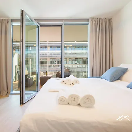 Apartmán Waterfront Luxury Studio, Free Parking, Ac, Netflix & Wifi By Tilo Lux *