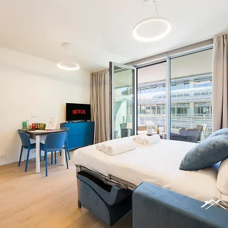 Apartment Waterfront Luxury Studio, Free Parking, Ac, Netflix & Wifi By Tilo Lux Genoa