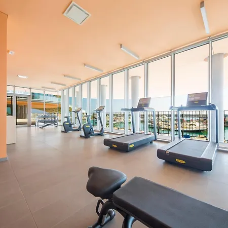 Lejlighed Waterfront Luxury Studio, Free Parking, Ac, Netflix & Wifi By Tilo Lux Genova