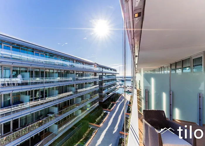 Apartmán Waterfront Luxury Studio, Free Parking, Ac, Netflix & Wifi By Tilo Lux *