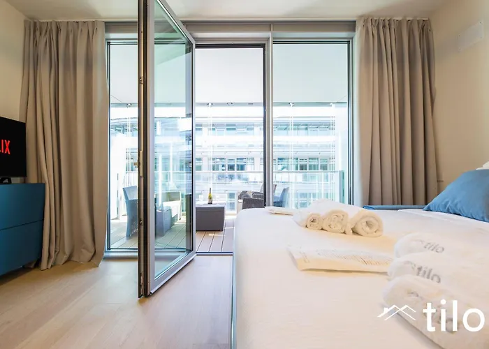 Waterfront Luxury Studio, Free Parking, Ac, Netflix & Wifi By Tilo Lux